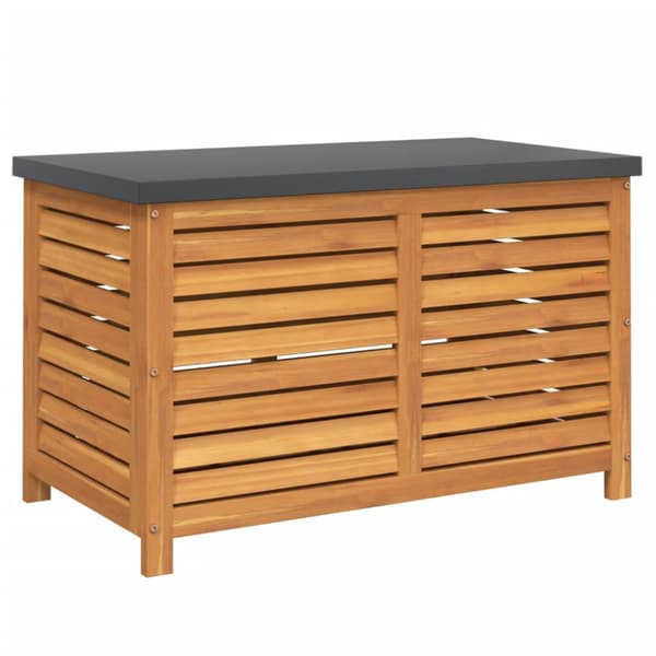 Dynbox 60x50x55 cm massivt eukalyptusträ