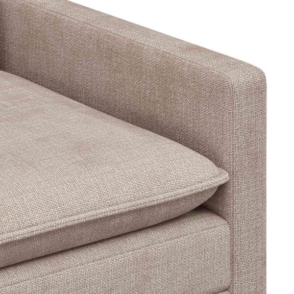 Soffset 2 pcs Beige Polyester