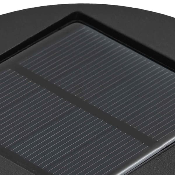 Solar LED Stig Ljus 2 pcs Silver Galvaniserat stål