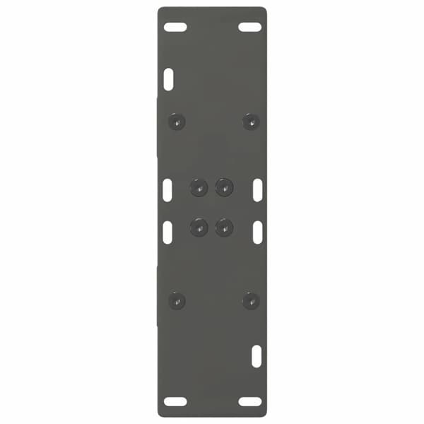 Matbordsben A-formade 2 st antracit 60x(72-73) cm stål
