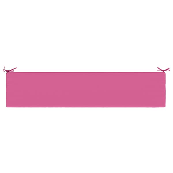 Bänk kudde SOEST 100% Polyester Rosa 180 x 40 x 8 cm