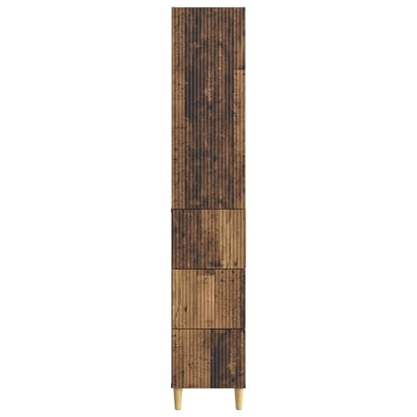 Skåpset 2 pcs 33 x 34,5 x 90 cm Konstruerat trä
