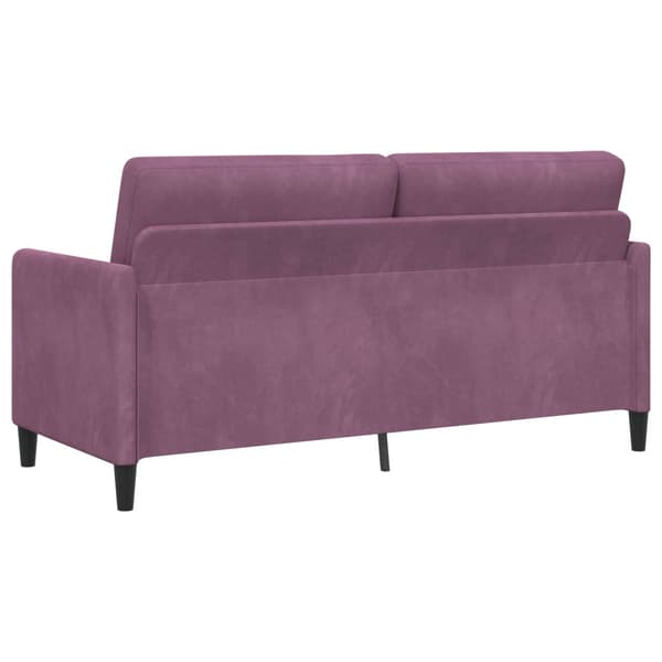 Soffgrupp med förvaring 2 st Lila Polyester