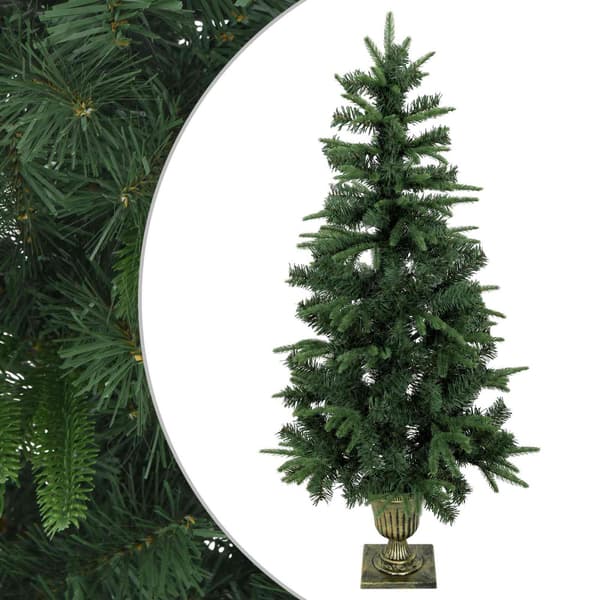 Mini julgran 120 cm PVC och PE Grön