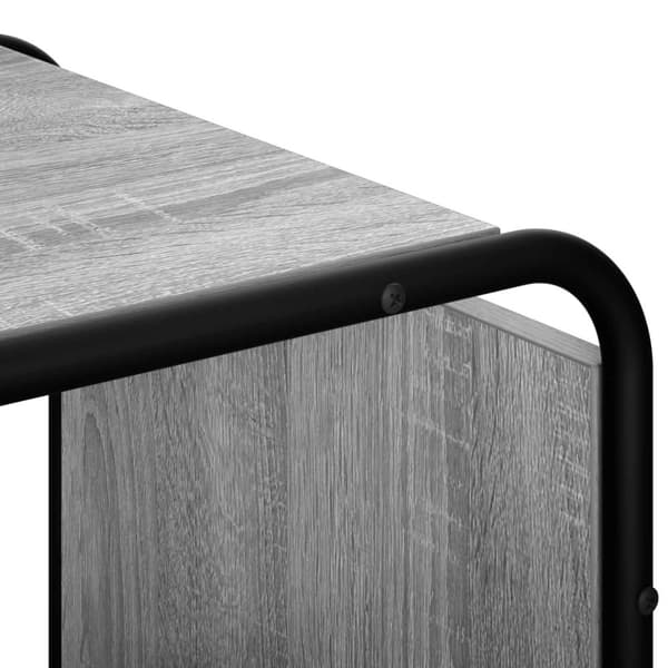 Sideboard Grå Sonoma 98 x 37,5 x 75,5 cm Konstruerat trä