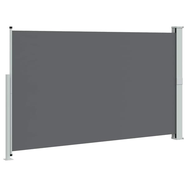 Utfällbar sidomarkis Antracit 300 x 180 cm Polyester