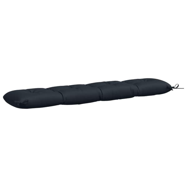 Bänk Kuddar VIANEN 2 st 100% Polyester Mörkblå 160 x 30 x 12 cm