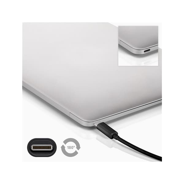 goobay - USB typ C-kabel - USB-C till USB-C - 2 m