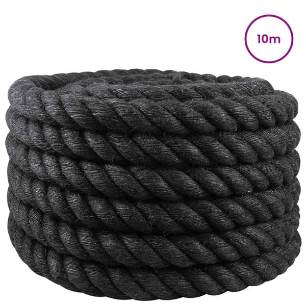 Juterep 40 Svart 100% Tossa jute