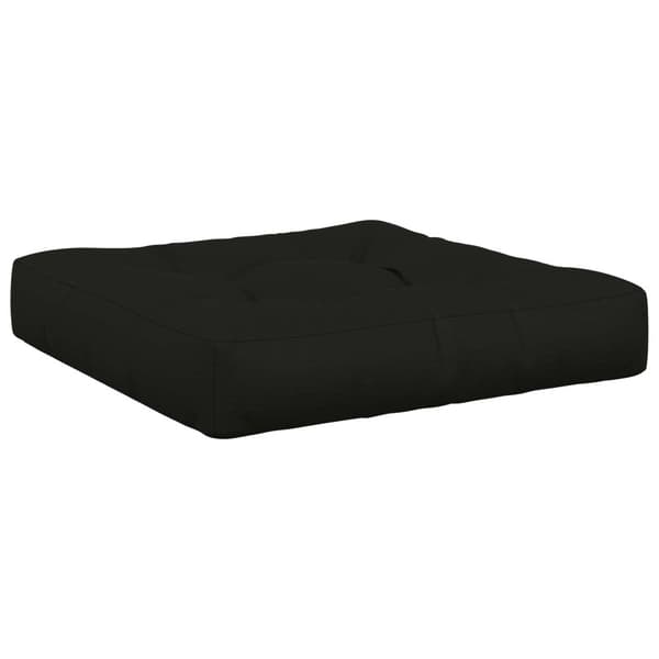 1-delad Sittdyna VIANEN 100% Polyester Svart 70 x 70 x 12 cm
