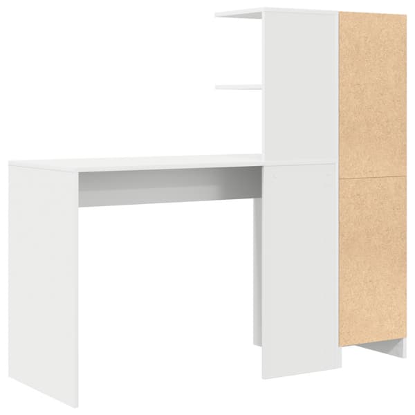 Skrivbord 2 pcs Vit