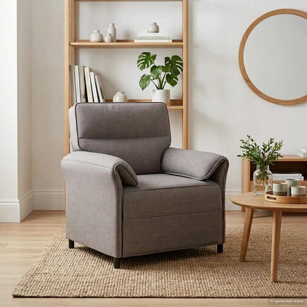 Soffa 100% polyester metallram MDF, Plywood