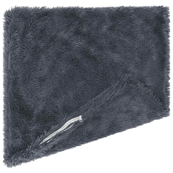 Kudde med kudde HEERLEN 6 st Antracit PV Fleece