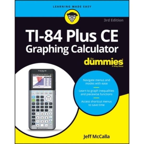 TI-84 Plus CE Graphing Calculator For Dummies (häftad, eng)