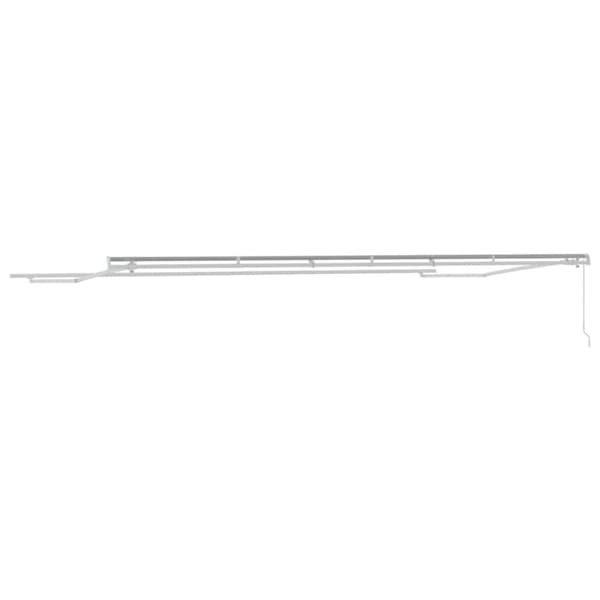 Markisram Vit 600 × 300 cm Aluminium