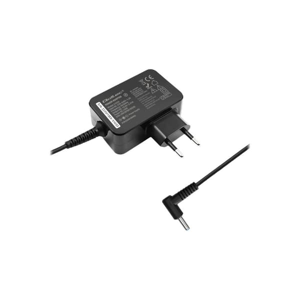 Qoltec - strömadapter - 19,5 V, 2,31 A, 4,5 * 3,0 + pin - 45 watt