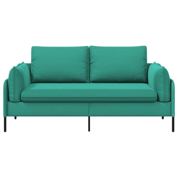 2-sits soffa 2-sits Turkos 188 x 81 x 89 cm Sammet