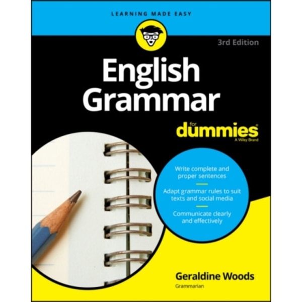 English Grammar For Dummies (häftad, eng)