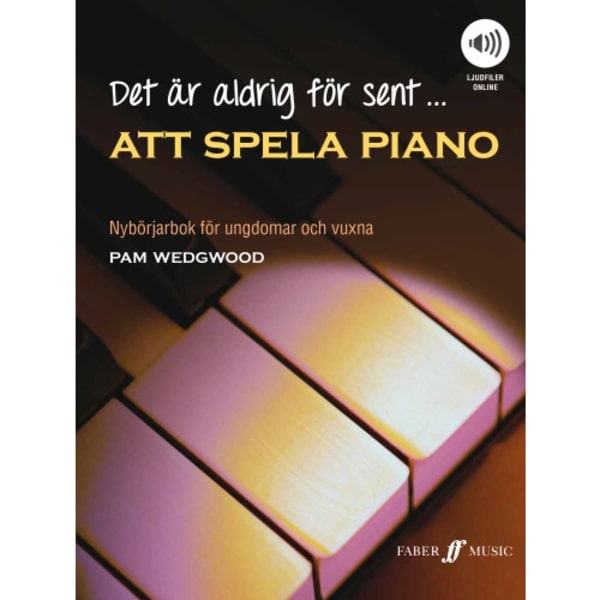 Det är aldrig för sent att spela piano, ljudfiler online (häftad)