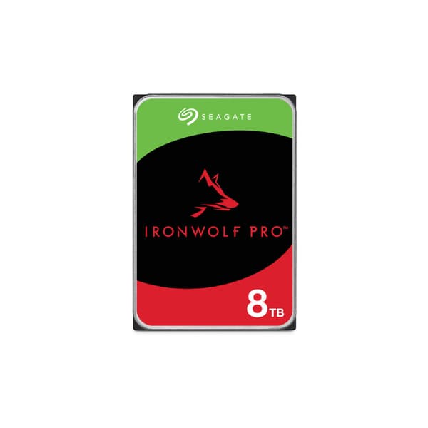 Seagate IronWolf Pro ST8000NT001 - hårddisk - 8 TB - SATA 6Gb/s