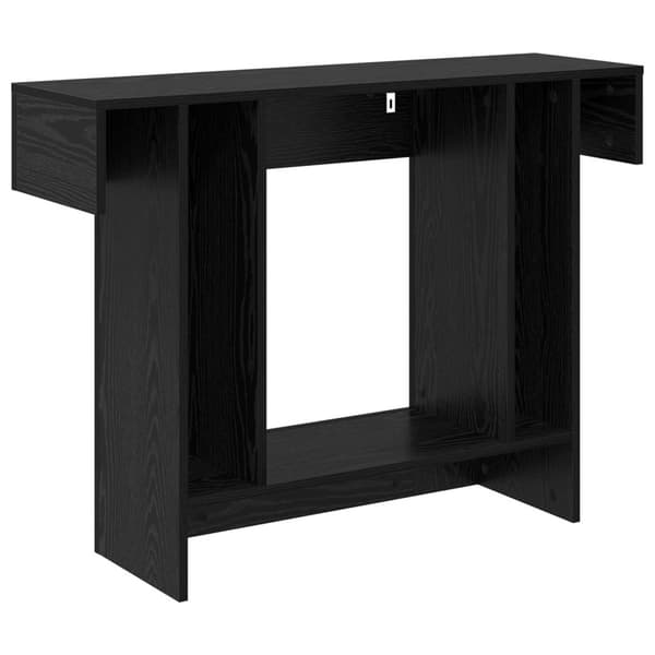 Svart Ek 101 x 30 x 74 cm