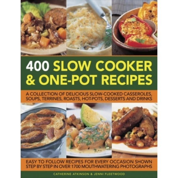 400 Slow Cooker & One-pot Recipes (häftad, eng)