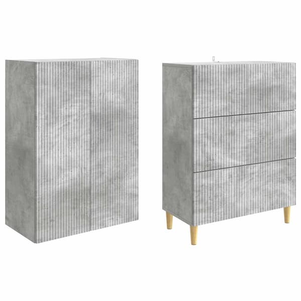 Skåpset 2 pcs 66 x 34,5 x 90 cm Konstruerat trä