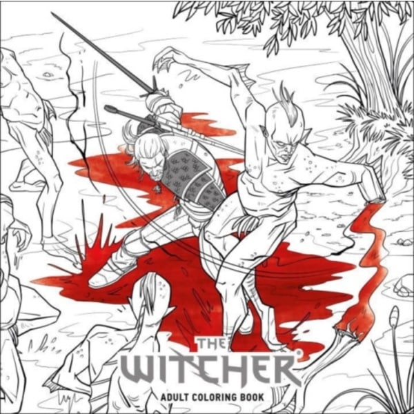 The Witcher Adult Coloring Book (häftad, eng)