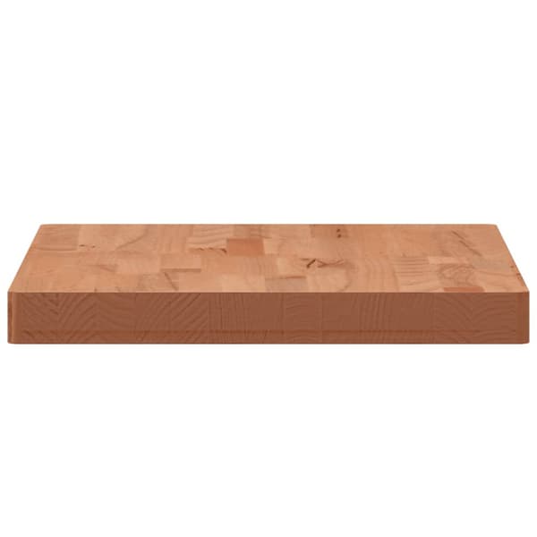 Bordsskiva 60x40x4 cm rektangulär massivt bokträ