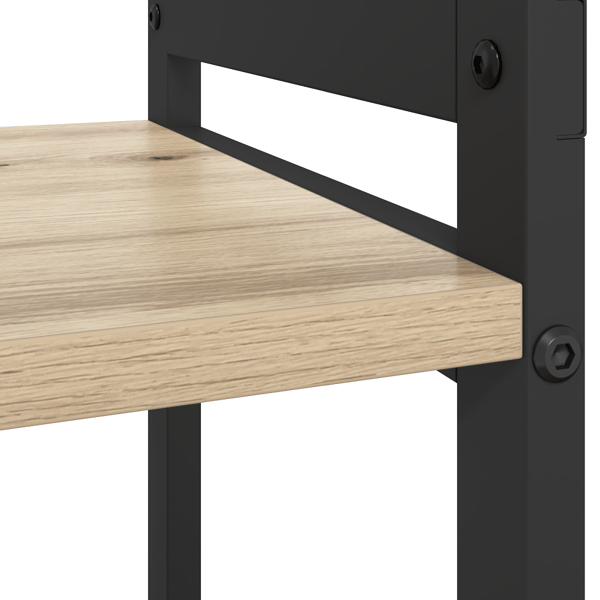 Hyllsystem Sonoma-ek 80 x 30 x 85 cm Konstruerat trä