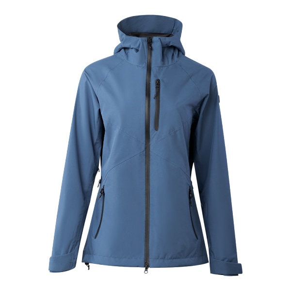 Moro Shell Jacket w Bright blue Female