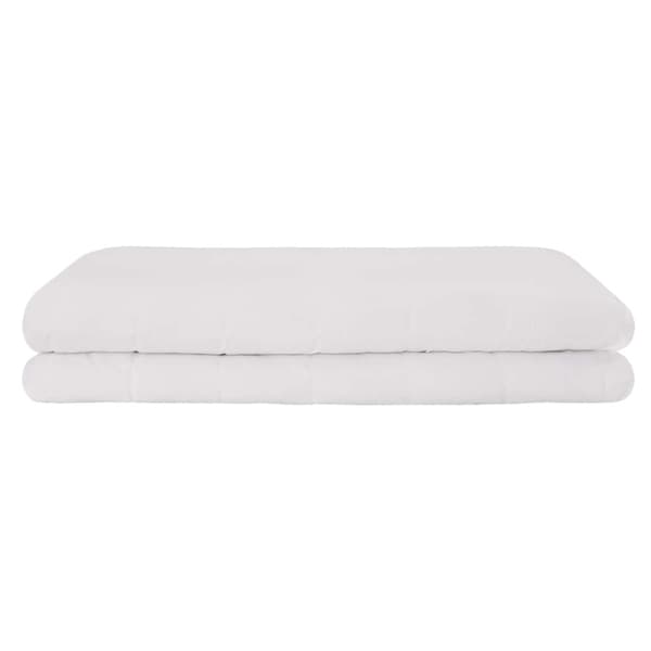 Viktad Filt Vit 140 x 200 cm 6 kg 100% Bomull 205T