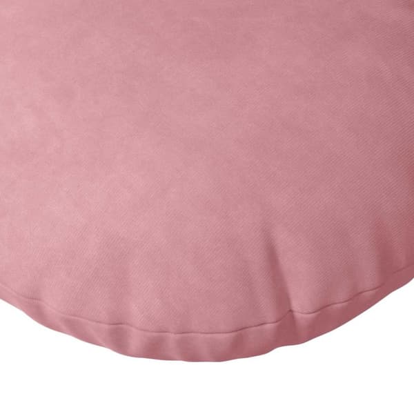 Sittkuddar 2 pcs Rosa Ø50 x 19 cm Sammet