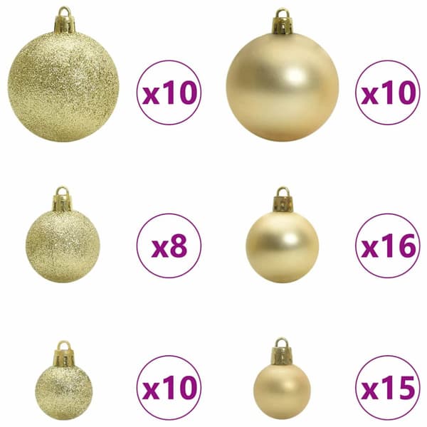 Julgran Rosa 210 cm PVC