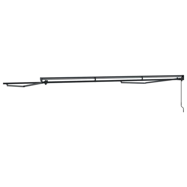 Manuell Markisram Justerbar Antracit 4,5 × 3,5 m Stål