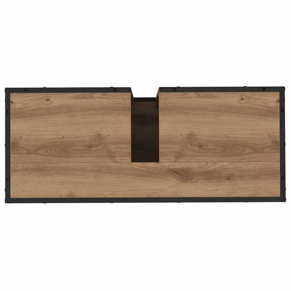 Badrumsmöbelset med låda 4 pcs Artisan Ek Konstruerat trä