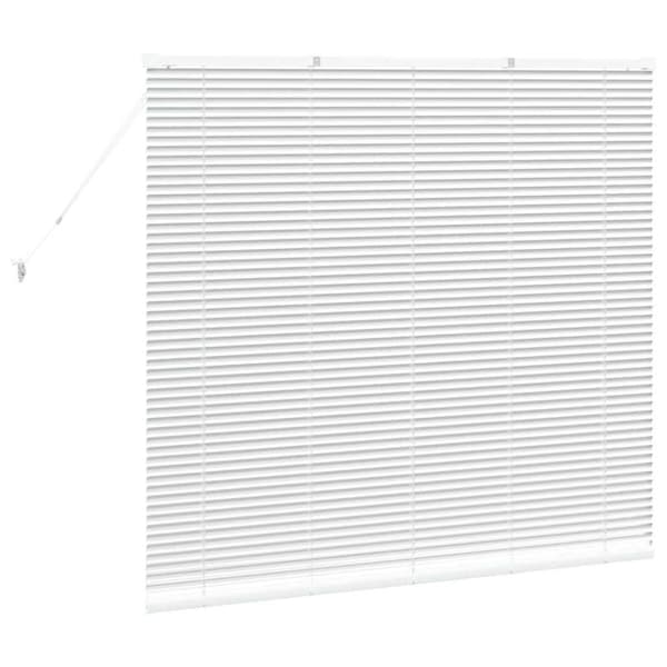Persienner Vit 130 x 150 cm Aluminium