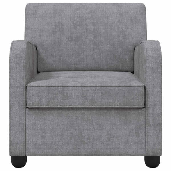 Fåtölj Ljusgrå Chenille