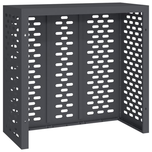 Täckning för Luftkonditionering Antracit 110 x 50 x 105 cm Stål