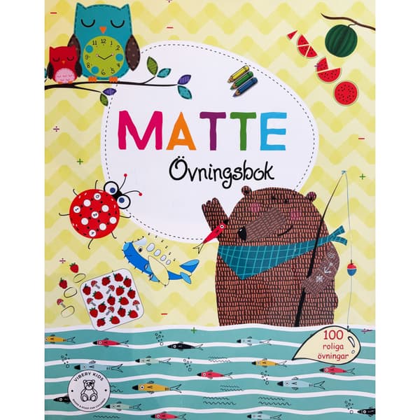 Matteövningsbok : lär dig räkna (häftad)