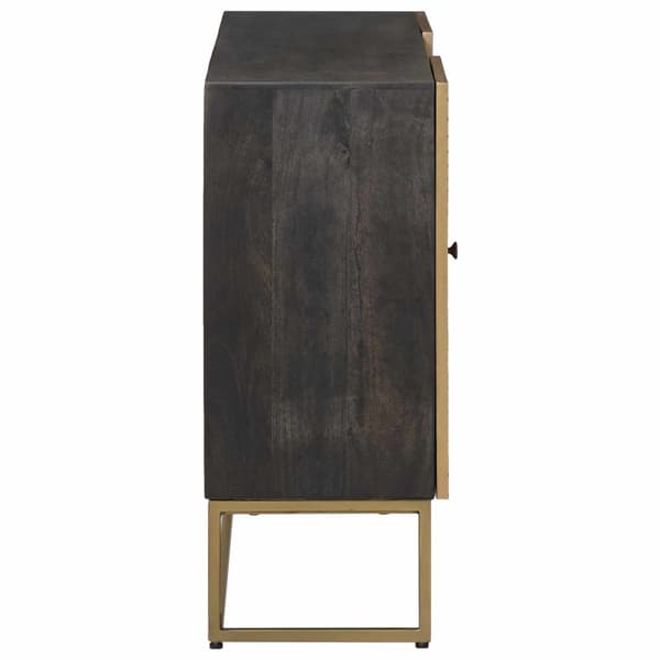 Sideboard Mässing 105 x 30 x 70 cm