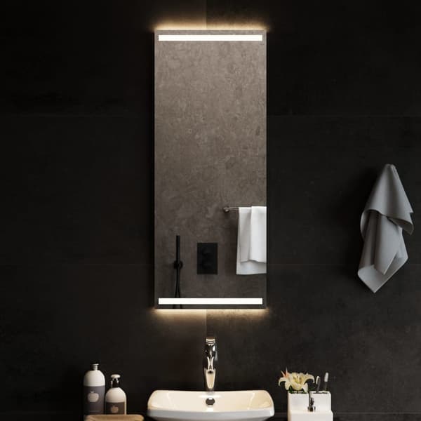 Badrumsspegel LED 40x100 cm