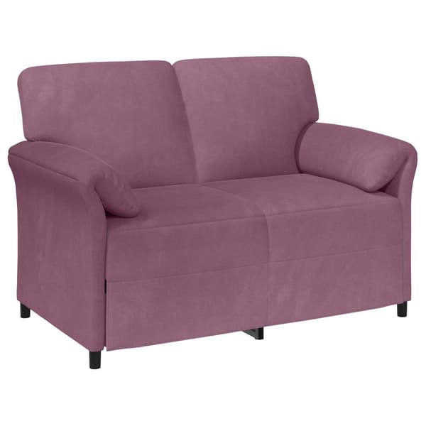 2-sits soffa Lila 138 x 83 x 95 cm Sammet
