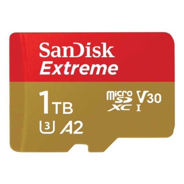 SanDisk Extreme - flash-minneskort - 1 TB - mikroSDXC UHS-I