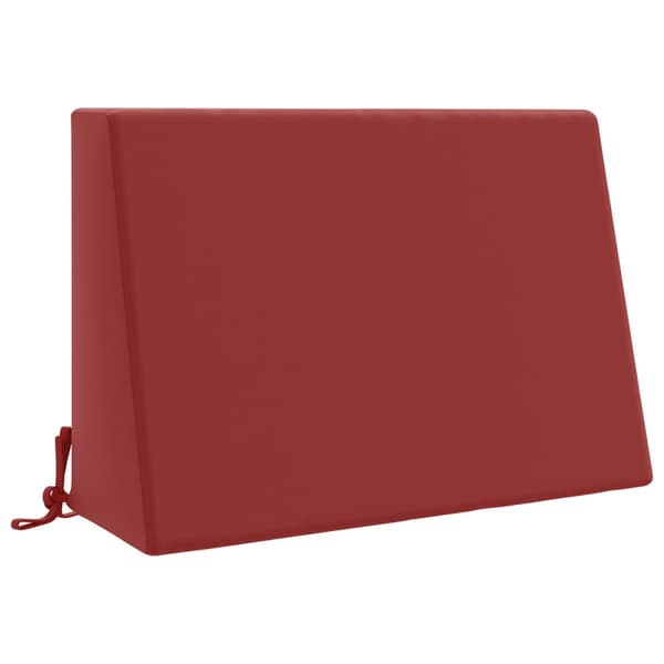 Ryggkudde SOEST 100% Polyester Vinröd 60 x 20 x 40 cm