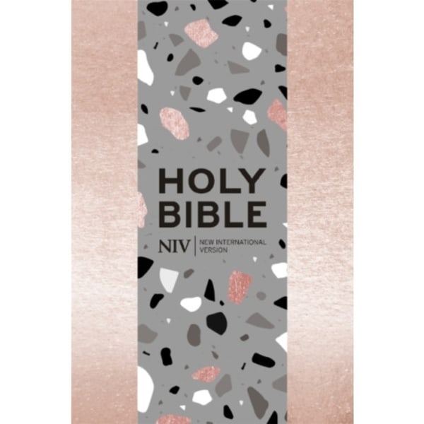 NIV Pocket Rose Gold Terrazzo Soft-tone Bible with Zip (häftad, eng)