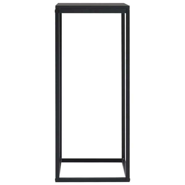 Sidobord 2 st svart stål