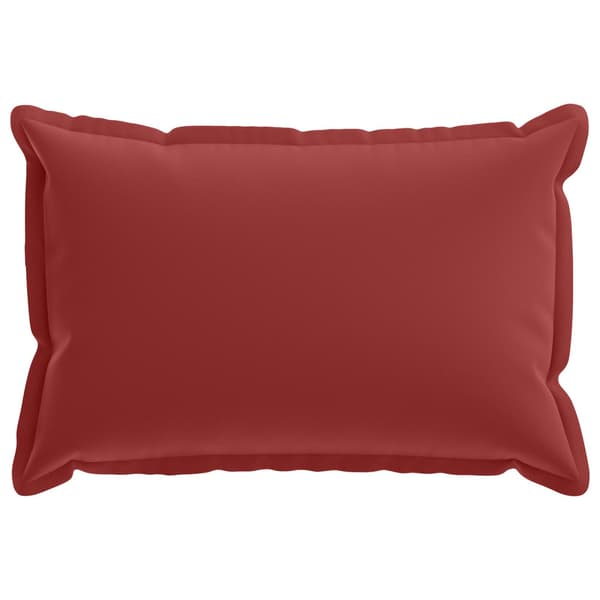 Kuddöverdrag 6 st HOUTEN Vinröd 50 x 80 cm Polyester