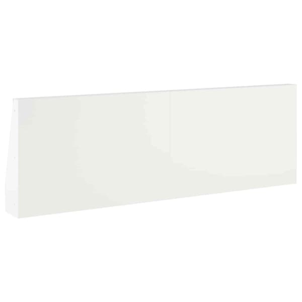 Stödvägg 2 st 60 x 12 x 50 cm Stål Vit
