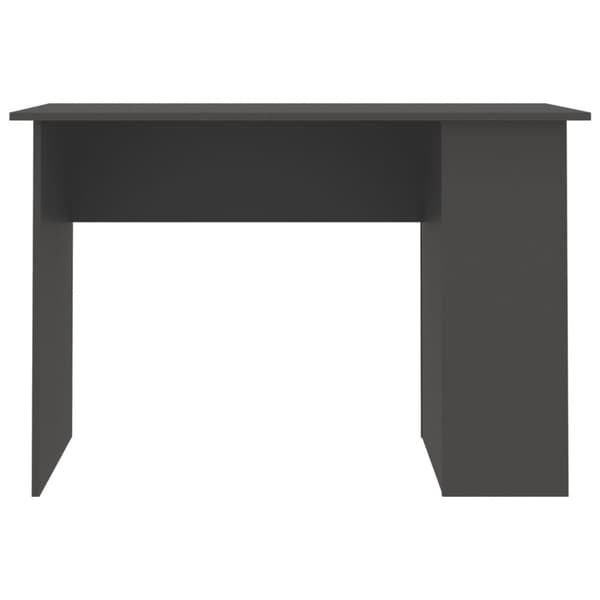Skrivbord grå 110x60x73 cm konstruerat trä